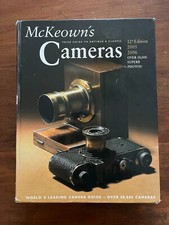 McKeown's price guide to antique  classic cameras, hard cover, 12 edition,