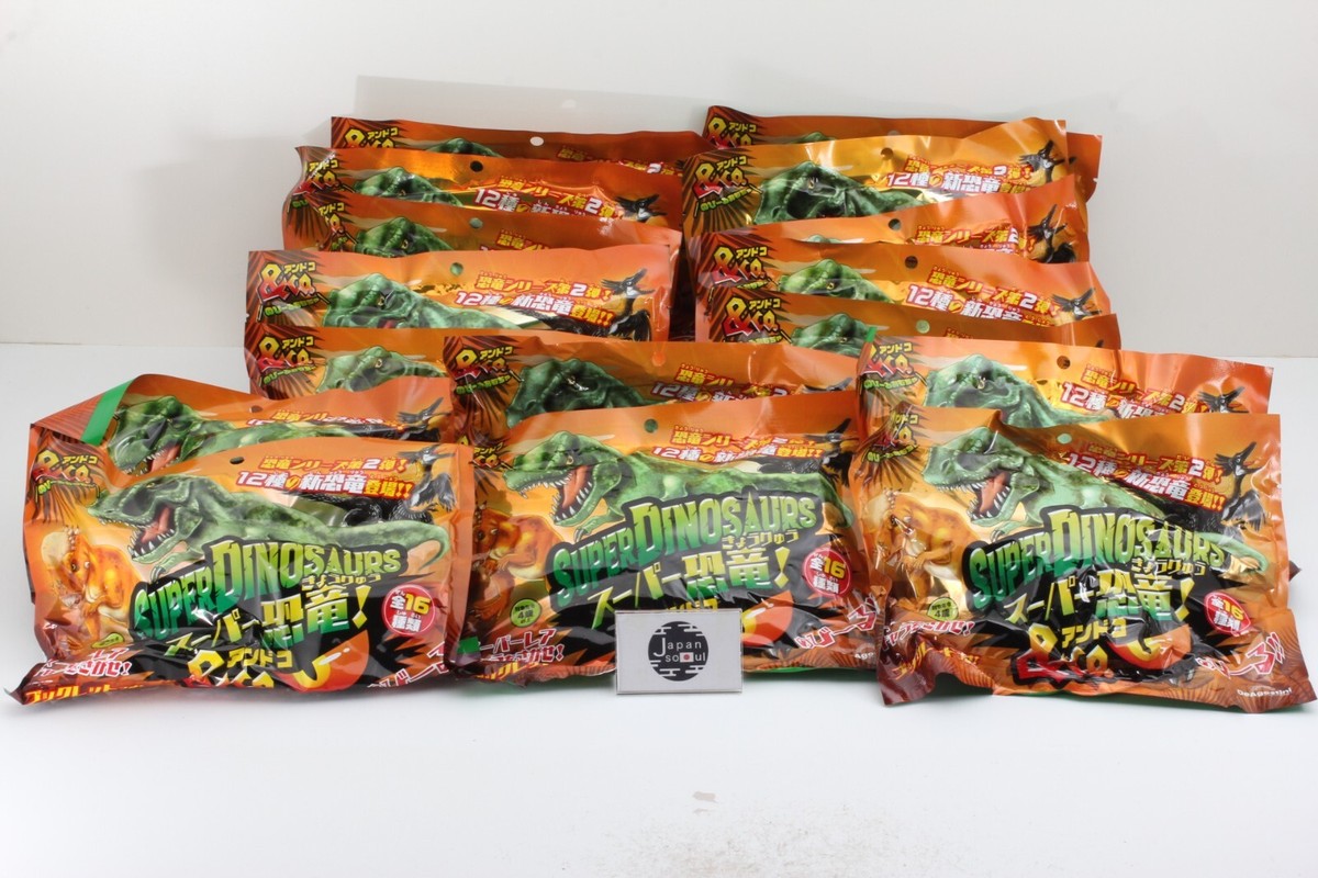 Super Dinosaurs & Co. Figure 16 Types Complete Box Set Deagostini