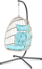 Relaxing Egg Chair Light Green  Economo Home, Modern Hanging Design