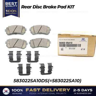 Detroit Axle Rear Disc Brake Kit For Hyundai Elantra Tucson & Kia Sportage - 2WD, 10.32″ Rotors