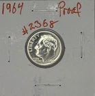 1964 Proof Roosevelt Dime, Item 2368