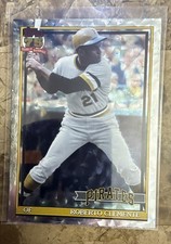 2026 Topps Series 1 - 1991 Topps Baseball Roberto Clemente #T91-99 Crackle...