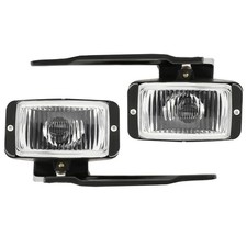 Pair Front Fog Lights Lamps For 1988-1999 2000 Chevrolet C1500 C2500 K1500 K2500