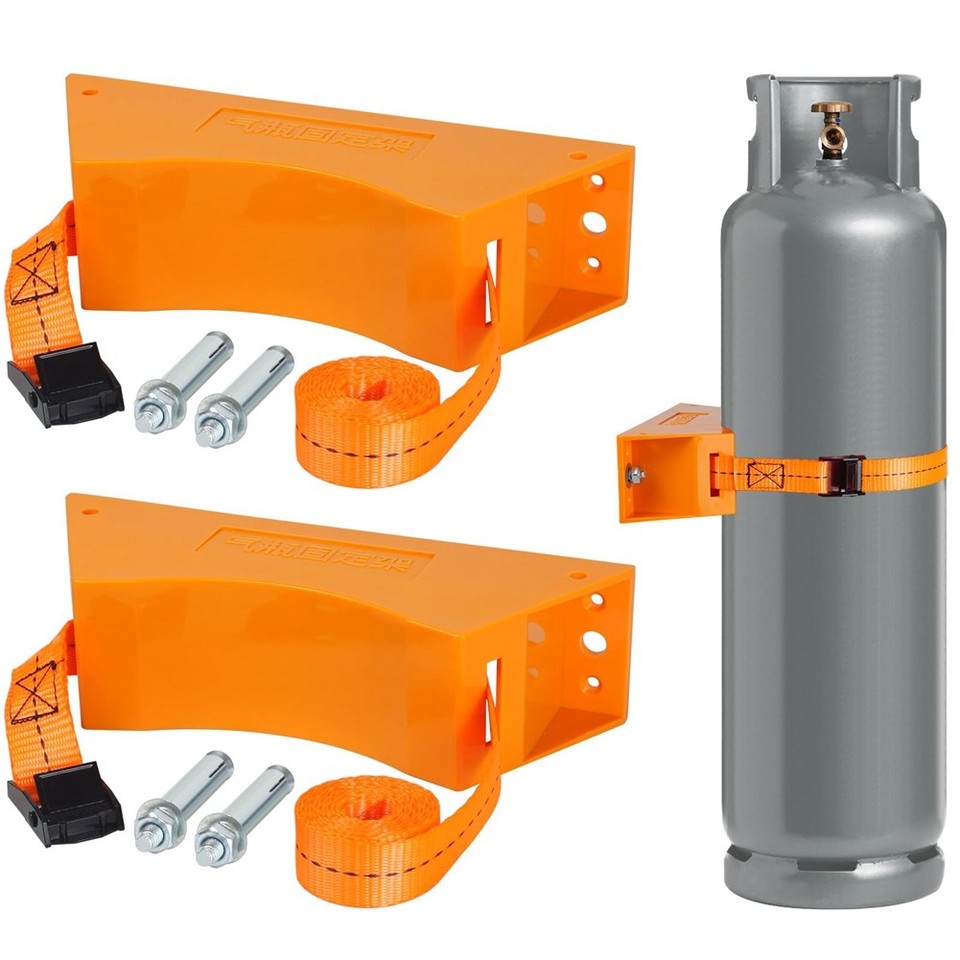 Cylinder Holder Gas Cylinder Holder Mount Holder with Screws 3Pcs ...
