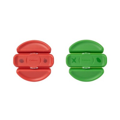 Cuisipro Vegetable Cleaning Brush 2 Pack, 3.5'', 1 Soft 1 Hard,Cleaning Products