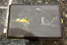 ANTIQUE Japanese Komai Damascene K24 GOLD, SILVER Cigarette Case