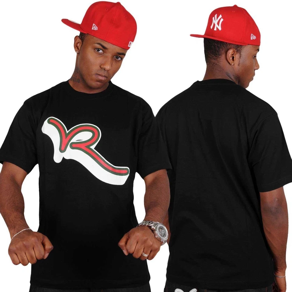 Rocawear Herren Baumwoll T-Shirt Rundhals Streetwear Graphic Print S-2XL - Bild 1 von 1