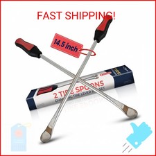 2 Pack 14.5 Tire Spoons Changing Tire Lever Tire Iron Bar Set Tire Repair Tool