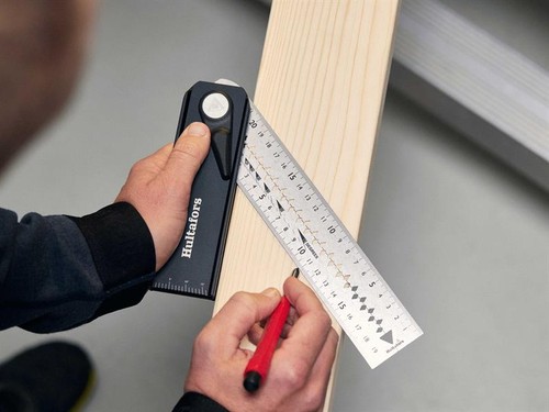 Hultafors Quattro bisel cuadrado y ángulo buscador hoja ancho 45 mm HUL256023 - Imagen 5 de 5