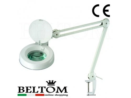 Lupenleuchte Linse 5Dioptrien Kaltlicht LUPENLAMPE WERKSTATTLAMPE Tischlampe 22W - Bild 1 von 1