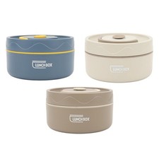 Neu Thermo Brotdose Edelstahl Doppellagig Isoliert Tragbar Suppenschüssel