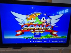 SEGA Genesis Model 1 MK-1601 Console Altered Beast Bundle + 9 Games Sonic NHL