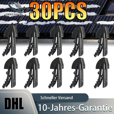 30X Universell Snow Stop PV Schneehaken für Photovoltaikanlagen & Werkzeugfrei