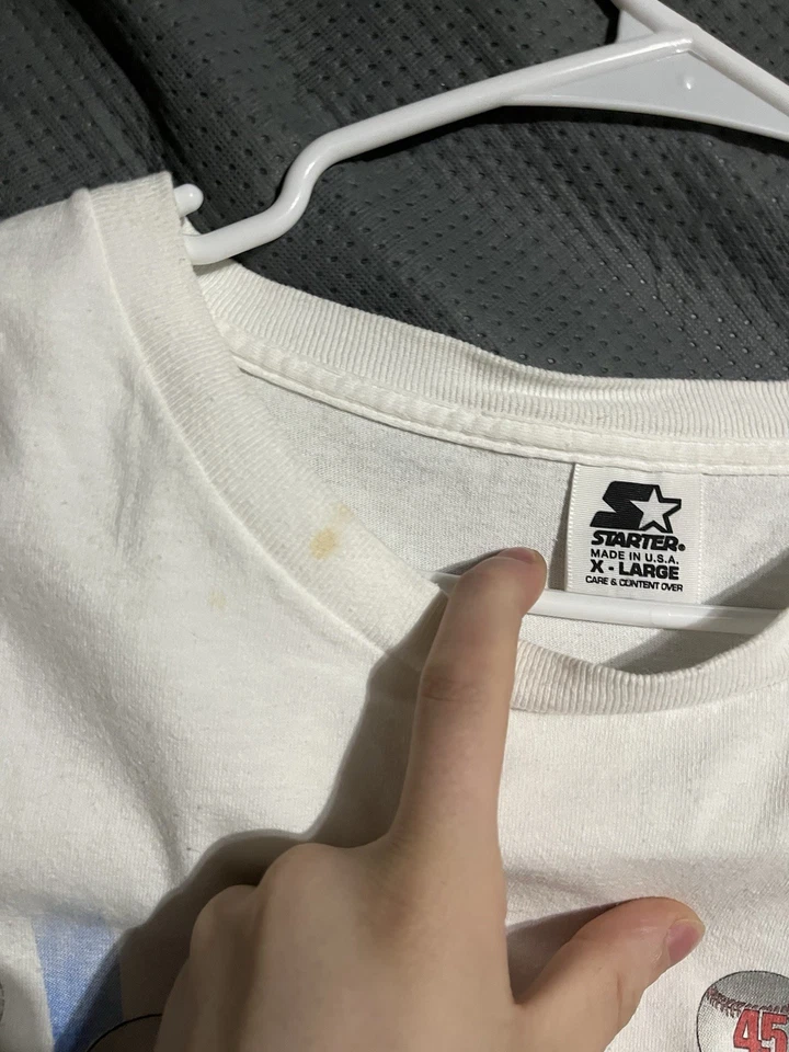 Camiseta Starter Vintage Años 90 Mark McGwire Sultan of Swing MLB Para Hombre XL Foto 4 de 4