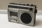 Panasonic RX-1540 Portable AM/FM Cassette Player & Recorder Stereo, Silver