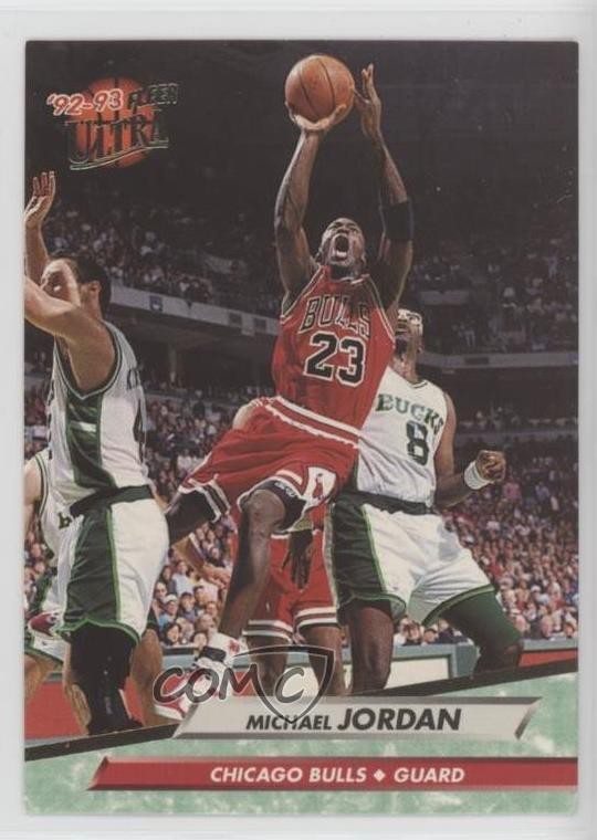 1992-93 Fleer Ultra Michael Jordan #27 HOF