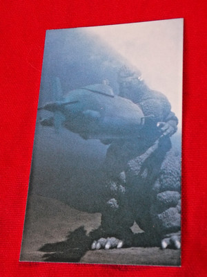 90's Vintage TOHO Japanese Godzilla vs. King Ghidorah Card #93 Japan   UK