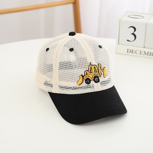 Cartoon-Auto-Muster Baby Mesh Baseball kappe Kinder Duckbill-Kappen Unisex - Picture 10 of 13