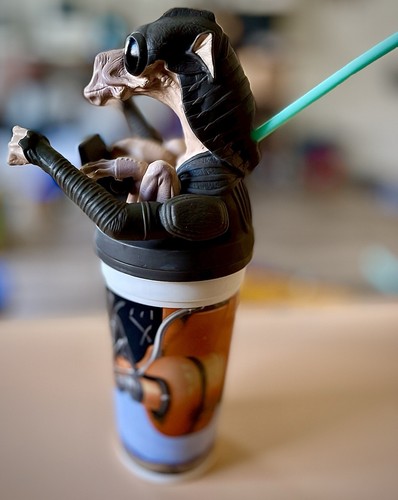 Star Wars The Phantom Menace Sebulba Vintage Collectible Toy Cup + Topper Ep. 1 - Picture 5 of 7