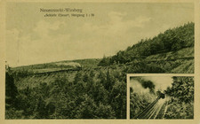 "Krzywa równina" nachylenie 1: 30 Neuenmarkt-Wirsberg ok. 1925