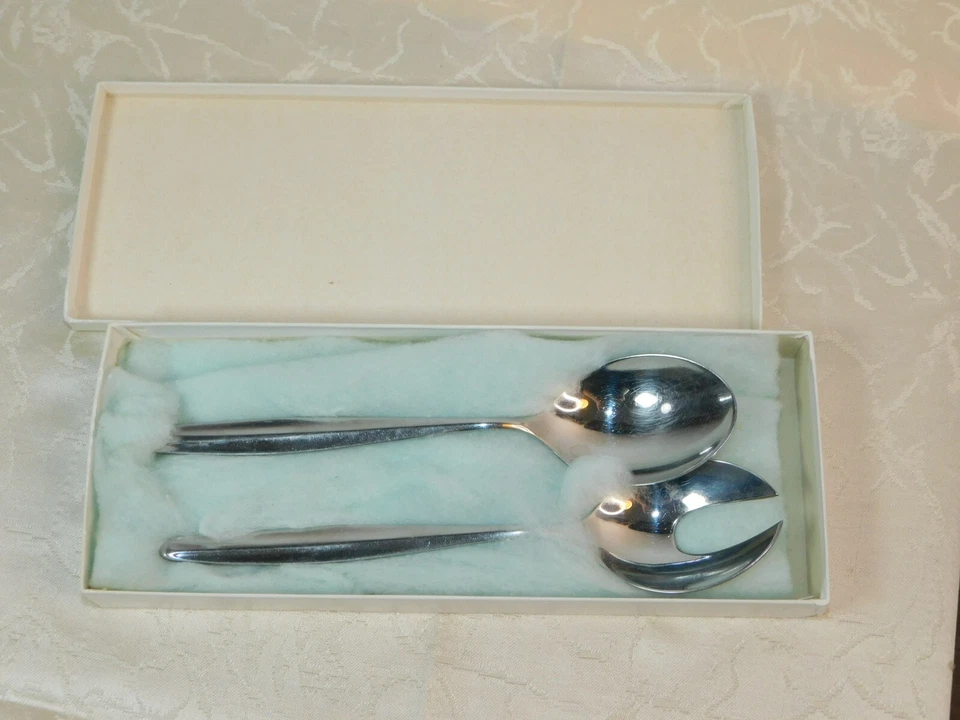 Couverts À Salade WMF - Cromargan ! 2 Pièces - Photo 2/4