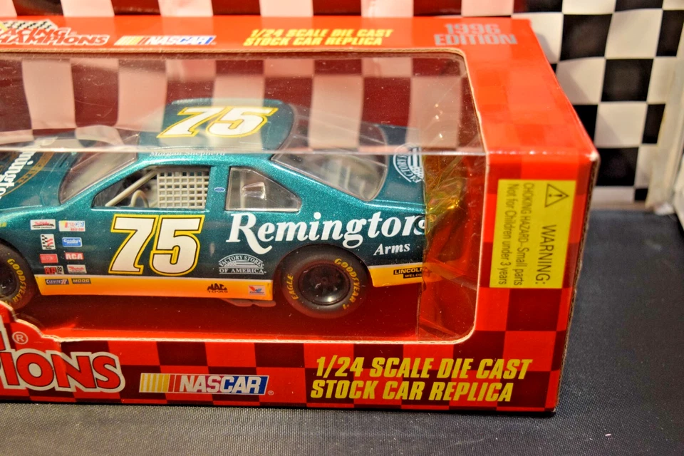 Morgan Shepherd 1996 Racing Champions Remington #75 escala 1:24 Foto 4 de 4