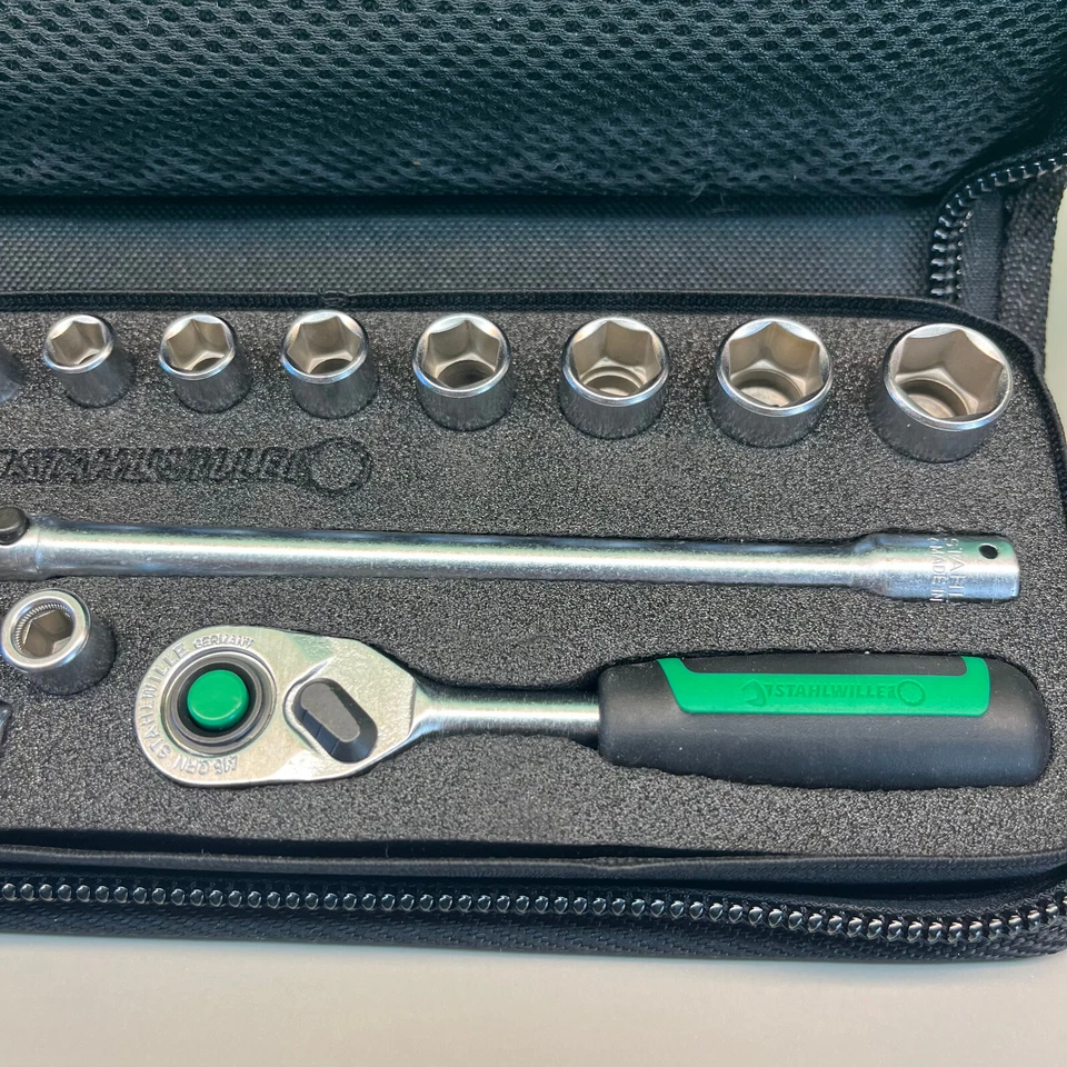 Stahlwille 96010127 1/4" Socket Set No. 40/20/4 SCI, 24 Pc Made In Germany - Image 4 of 4