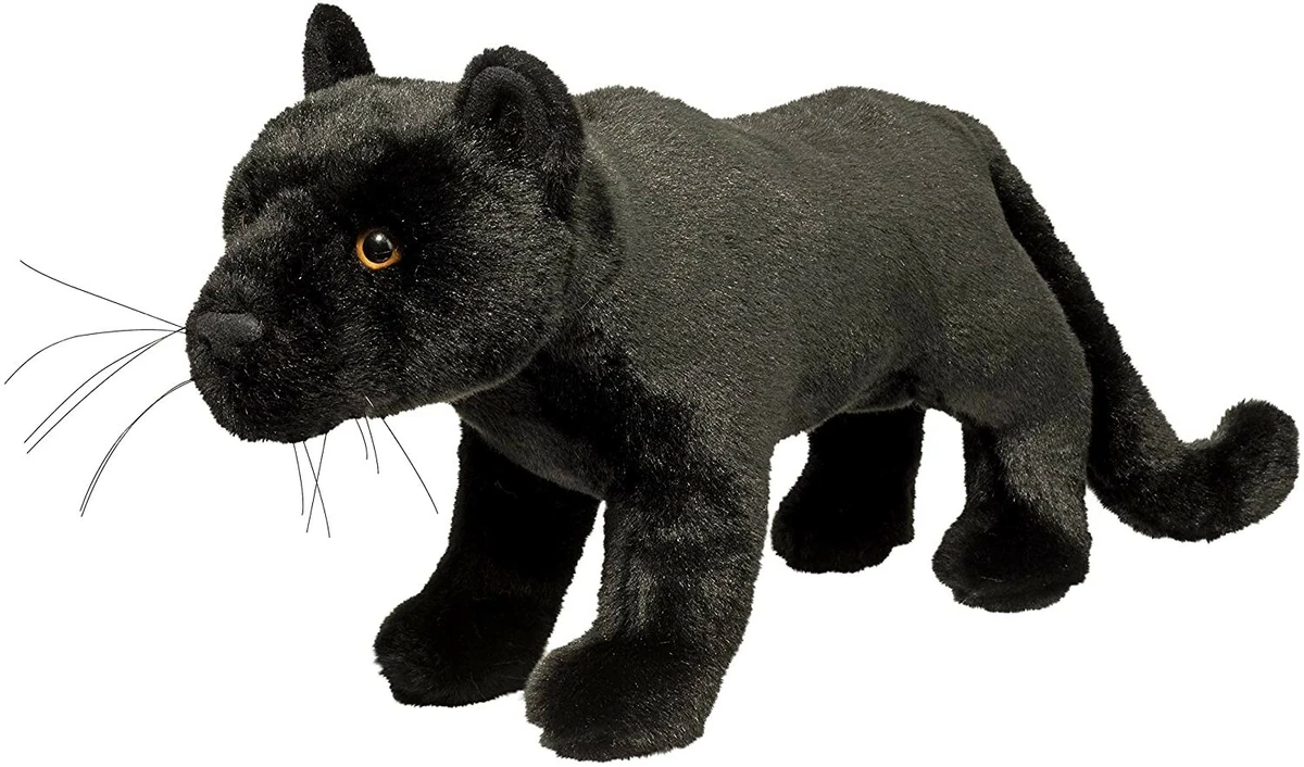 Nigel the Black Cat Plushie Toy Black Cat Stuffed Animal 