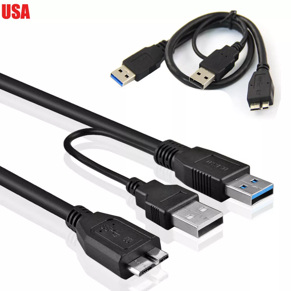 USB 3.0 A to Micro-B cable