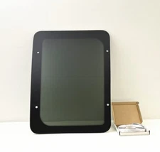 Fit 92-16 Ford Econoline Passenger Side Rear Hinged Body Door Window Glass PRV.