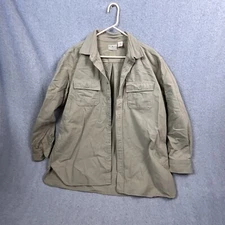 L L Bean Shirt Mens XL Green