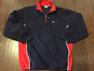 fila quarter zip fleece
