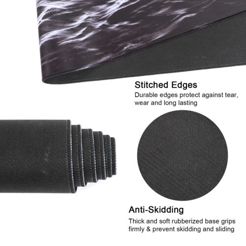 35.4" x 15.7" XXL Extra Large Extended Gaming Desk Mat w. Stitched Edges - 3211 - Picture 3 of 6