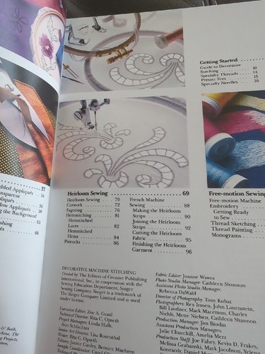 Decorative Machine Stitch by Singer Sewing Reference Library; Cy Decosse Inc - 第 4/6 張圖片