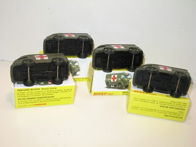 ミニカー DINKY No.80F MILITARY AMBULANCE RENAULT Dinky Toys Military Ambulance Renault Ref. 80F Vers. 1, Full