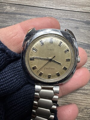 VINTAGE TIMEX ELECTRIC WATCH - Untested Sprite