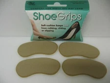 Heel Grippers - Rubber Shoe Grips Self Adhesive - 2 Pair Pack - FREE SHIPPING