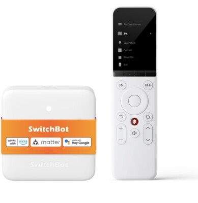New! SwitchBot Universal Remote Control w/ Hub Mini Matter Enabled Smart Remote