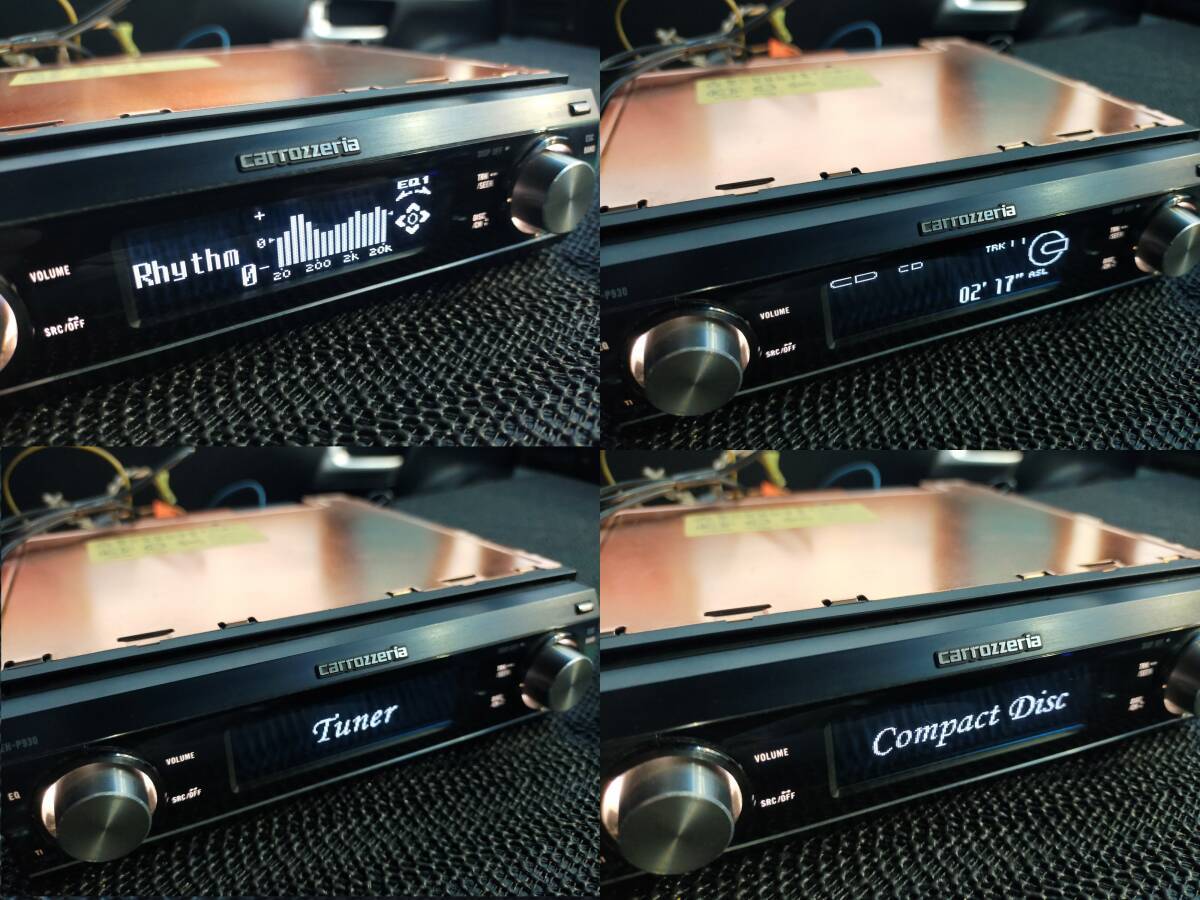 Pioneer Carrozzeria DEH-P930 1Din Car Audio CD Player WMA