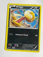 SCRAGGY 2014 Pokemon Furious Fists  Common POKÉMON 66/111