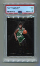 🏆 2016 Panini Noir Rookies Color /79 Jaylen Brown #203 Rookie RC PSA 7 MVP!!☘️