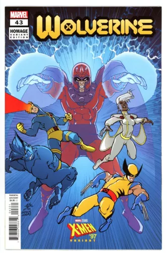 Wolverine #43  |   Olivier Vatine X-Men '97 Homage Variant  |   NM NEW