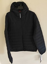 NWT Michael Kors Men  s Hooded Stay Warm Insulated Puffer Jacket Size M