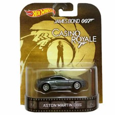 JAMES BOND Casino Royale Aston Martin DBS - Hot Wheels Retro Entertainment ✅