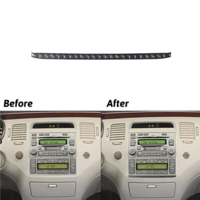 Carbon Fiber Below Climate Control Panel Cover Trim For Hyundai Azera 2006-2011