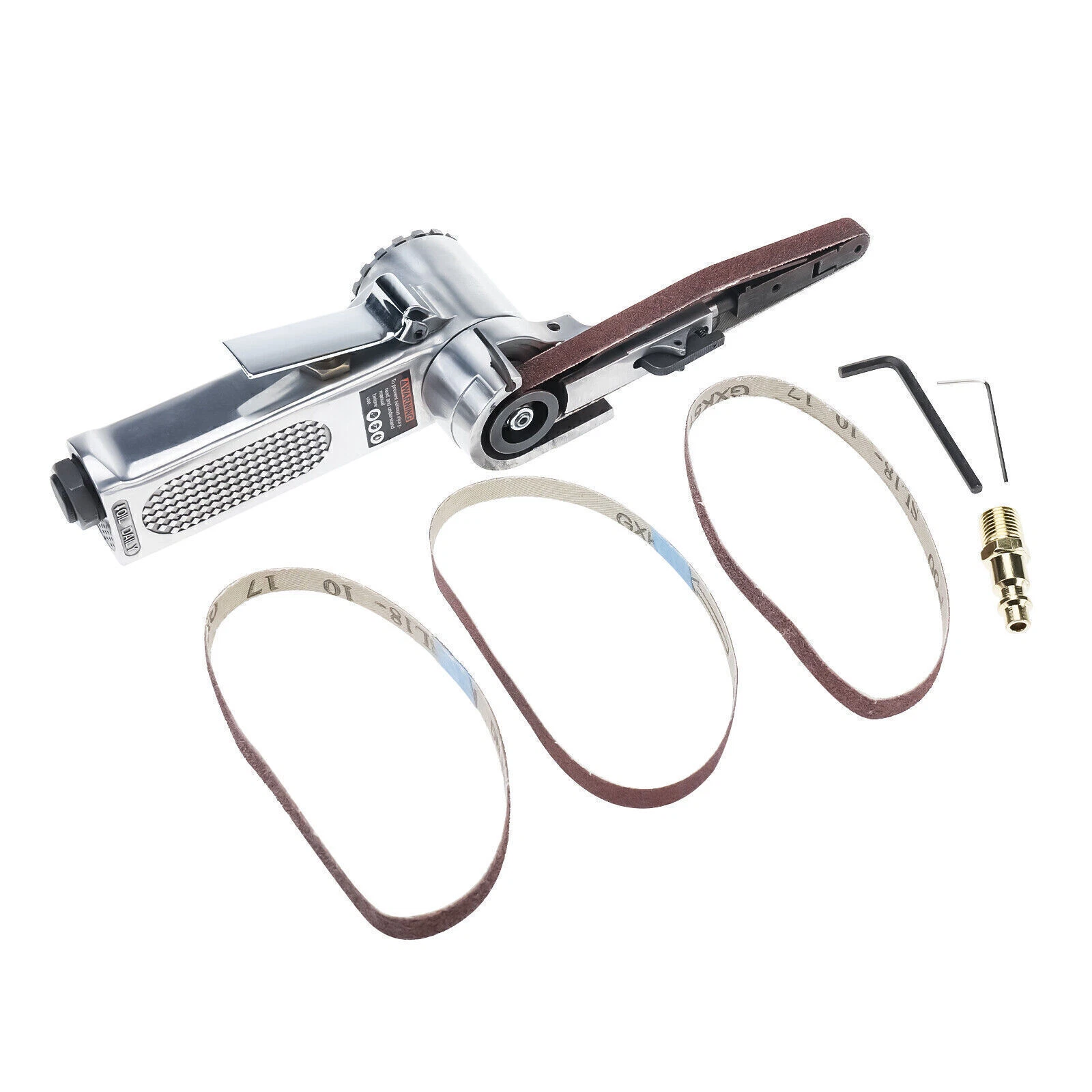 3 8'' MINI AIR POWERED OPERATED HAND POWER BELT SANDER SANDING GRINDER TOOL