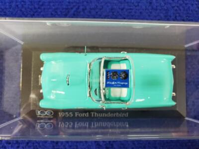 No15 ミニカー1/18箱あり Ford 1955 THUNDERBIRD 1955 Ford Thunderbird Yellow 1/18 Diecast Model Car by Road