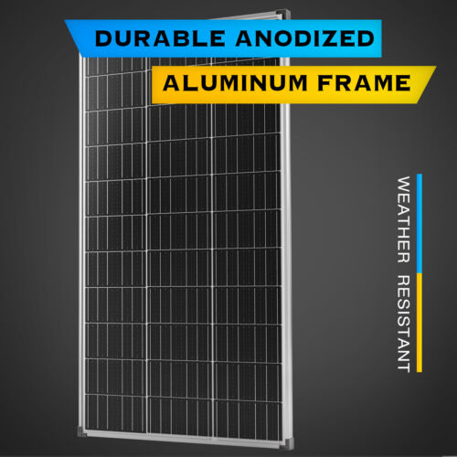 350W Solar Panels Kit 350 Watt 12V Mono Portable Home Caravan Camping Charging - Picture 7 of 12