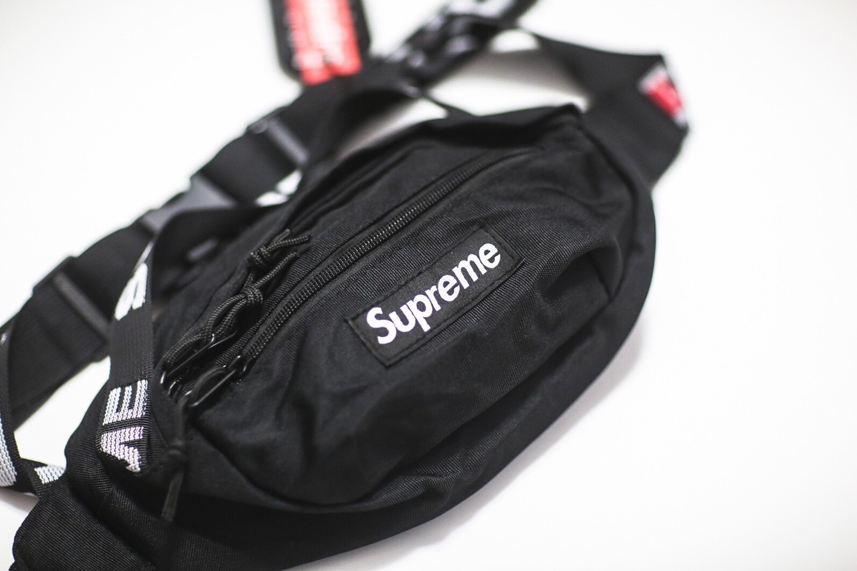 【新品未使用】Supreme Field Waist Bag Black Supreme Field Waist Bag Black SS18 | eBay