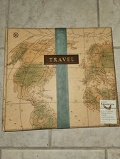 New Vintage Travels Scrapbook Album Memories Picture Pocket 20 Pages